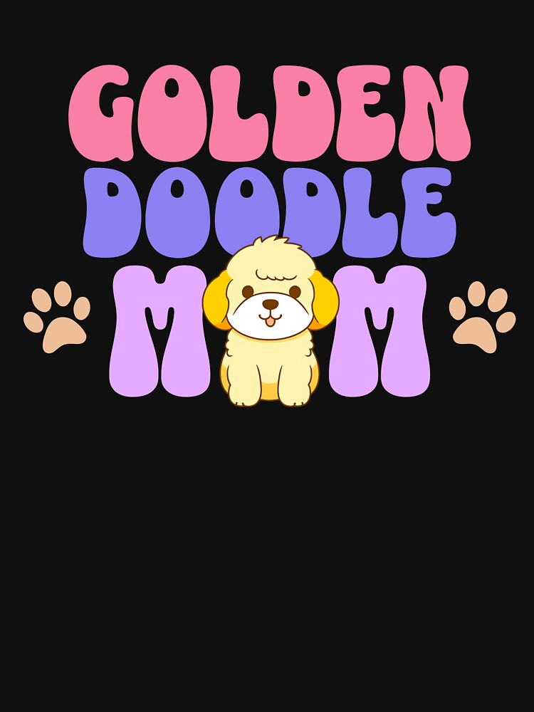 Golden Doodle Mom - Cute Dog - Dog Mom by BlueCoastPOD