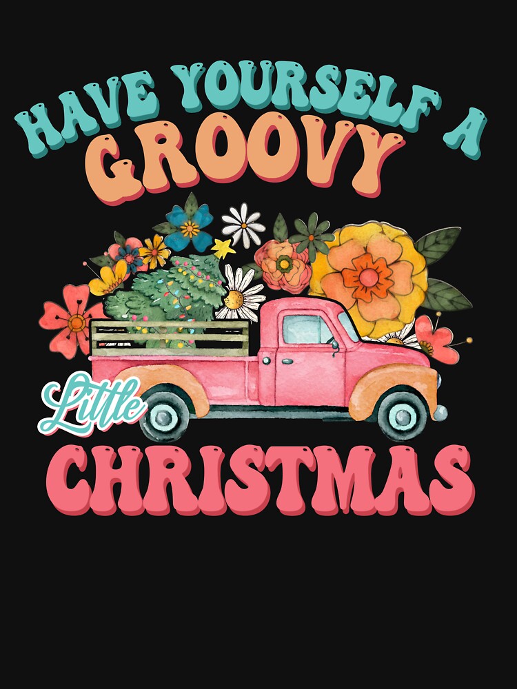 have yourself a groovy little christmas by vuhieustore