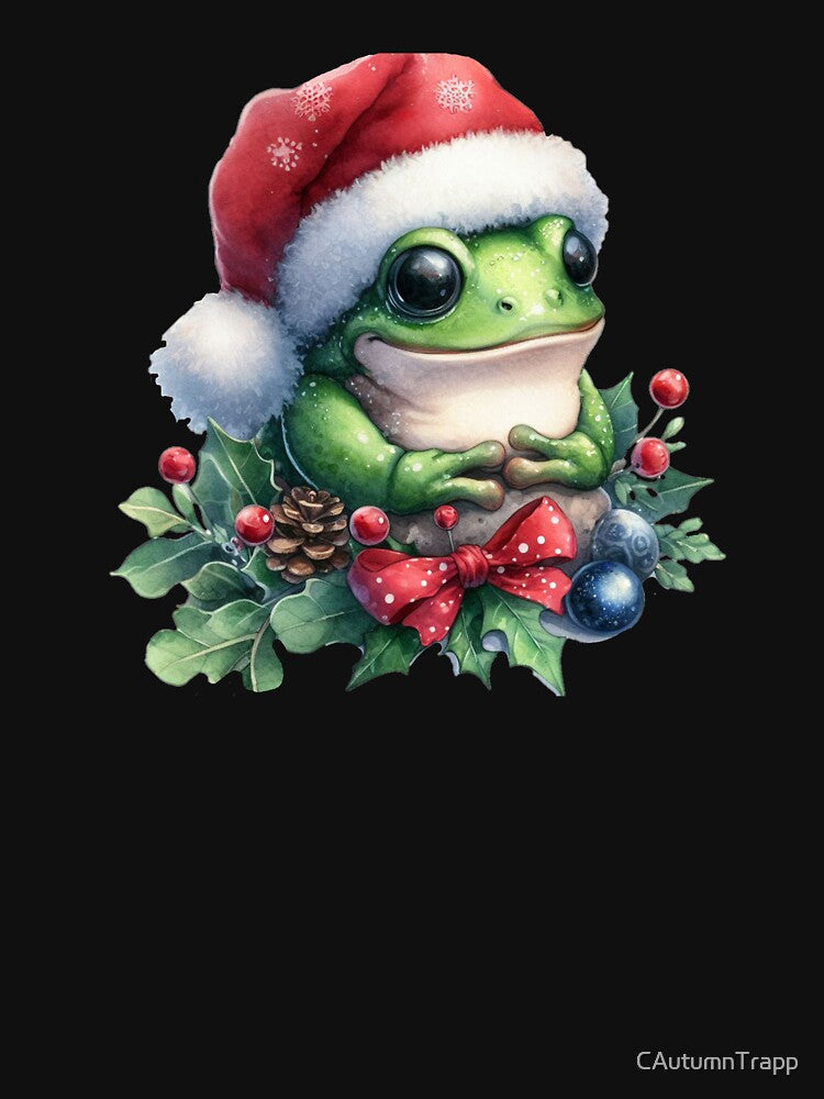 Christmas Frog by CAutumnTrapp
