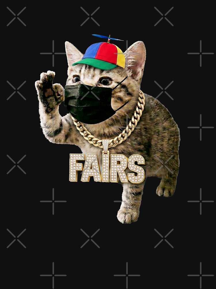 Funny Fairs Meme Cat Propeller Hat Funny Art by elderberry