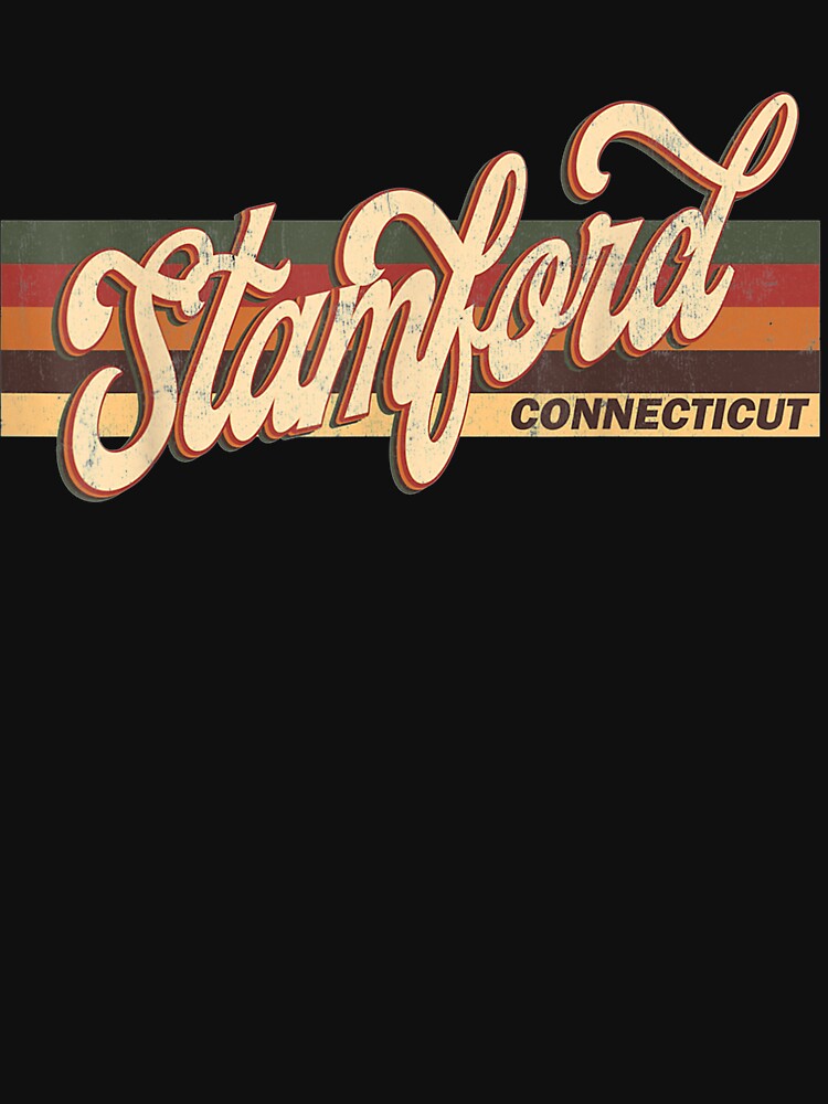 Vintage 80s 70s Stamford Retro Connecticut by mylahKristian