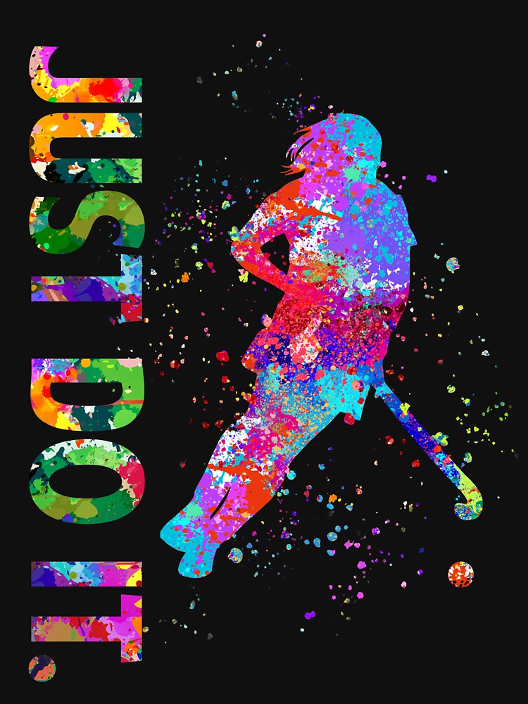 Field Hockey Do it Art by JaskolArt