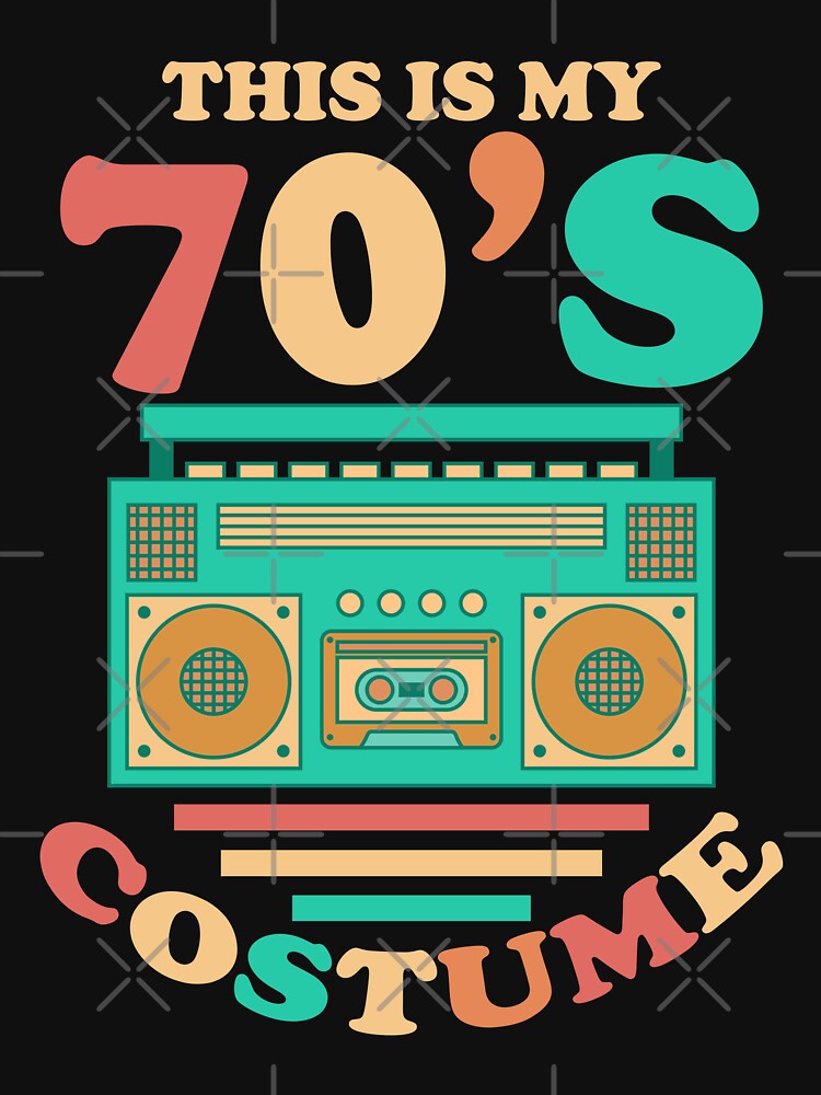 This Is My 70s Costume Shirt 1970s Retro Vintage 70s Party by Digital Story Time