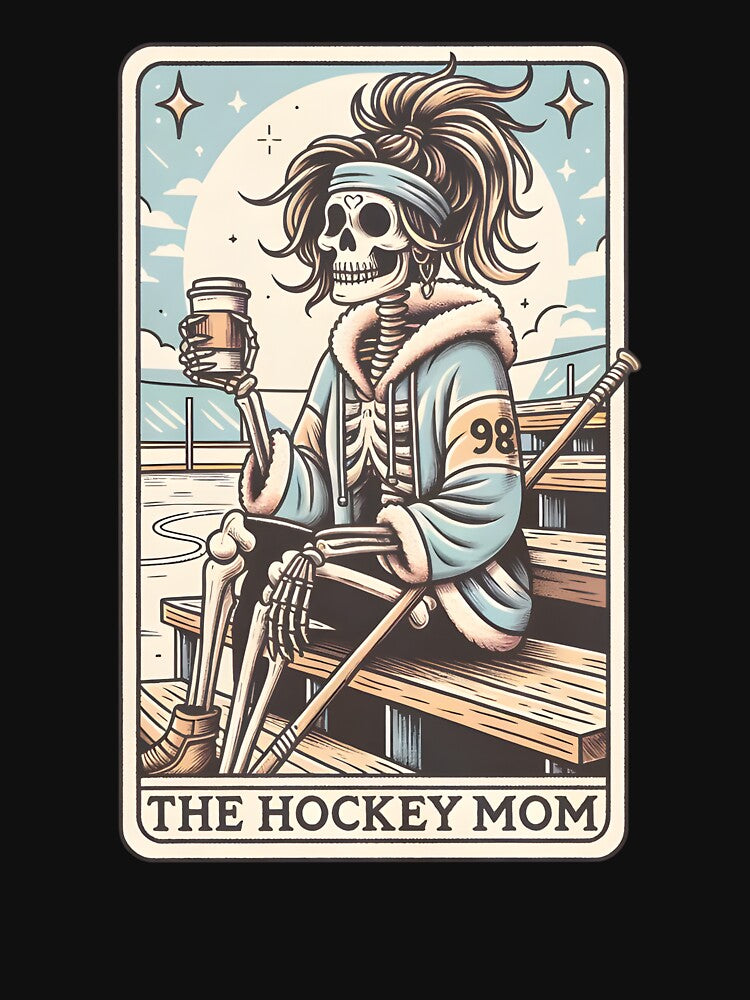 The Hockey Mom Tarot Card by JamesHogwart