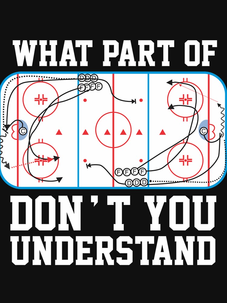 Funny Ice Hockey Tactics Classic . by david5549858