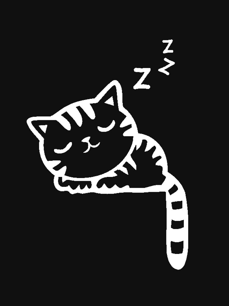 cute sleeping cat by BHZMAGIC