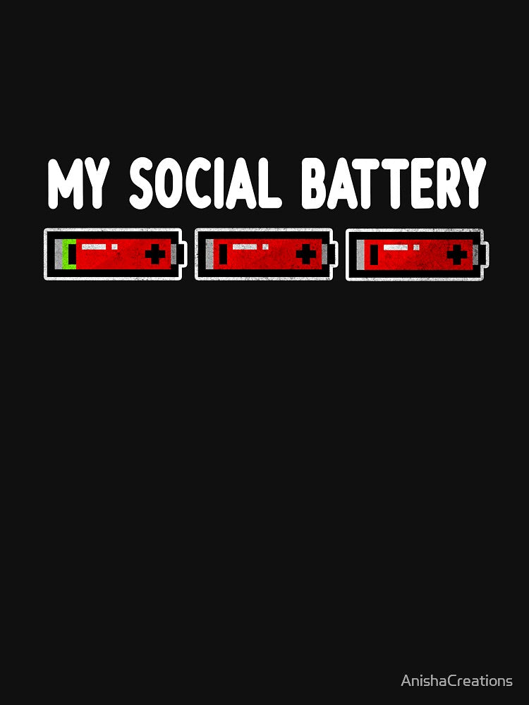 My social battery by AnishaCreations