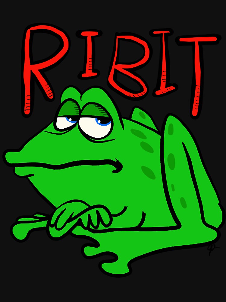 Ribit frog by phanieninail63