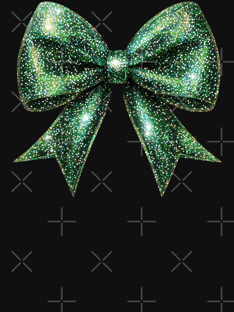 Vintage Green Big Bow by Sromwit Bunrid