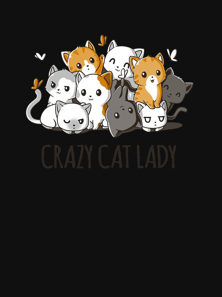 Crazy Cat Lady Essential T-Shirt by GerardoRiedel