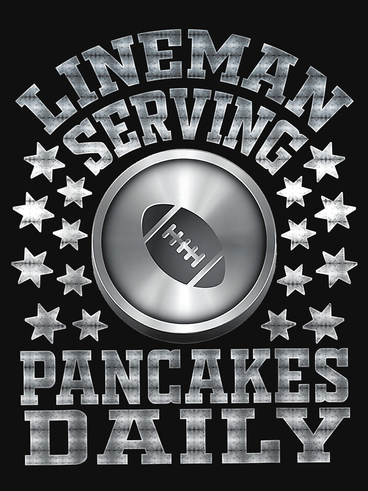 Lineman Serving Pancakes Daily by cysandy