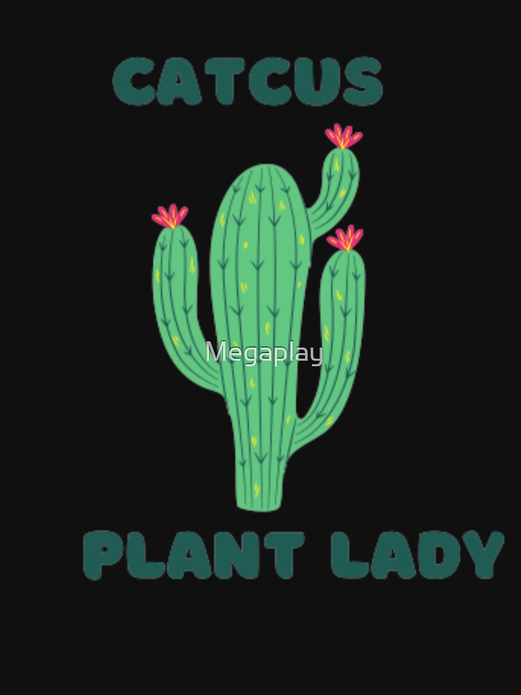 Cute Catcus Plant Lady by Megaplay