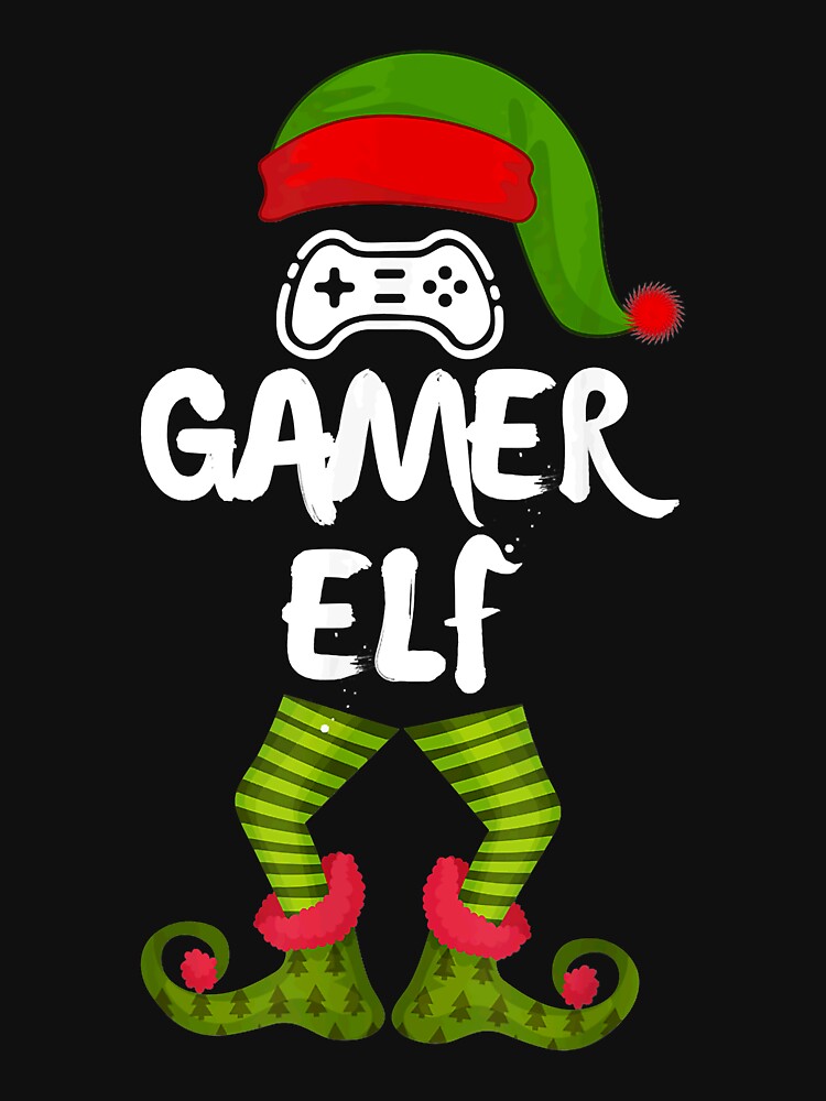 Gamer Elf, Family Christmas Matching Funny Pajama by VivianaSchult
