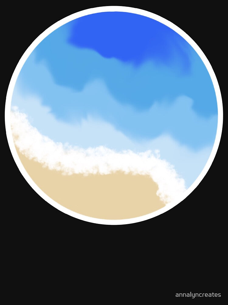 Aesthetic Beach by annalyncreates