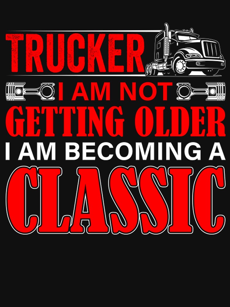 Funny Trucker saying - Funny Trucker Quote -  Gifts For Husband Dad by SusanJPD