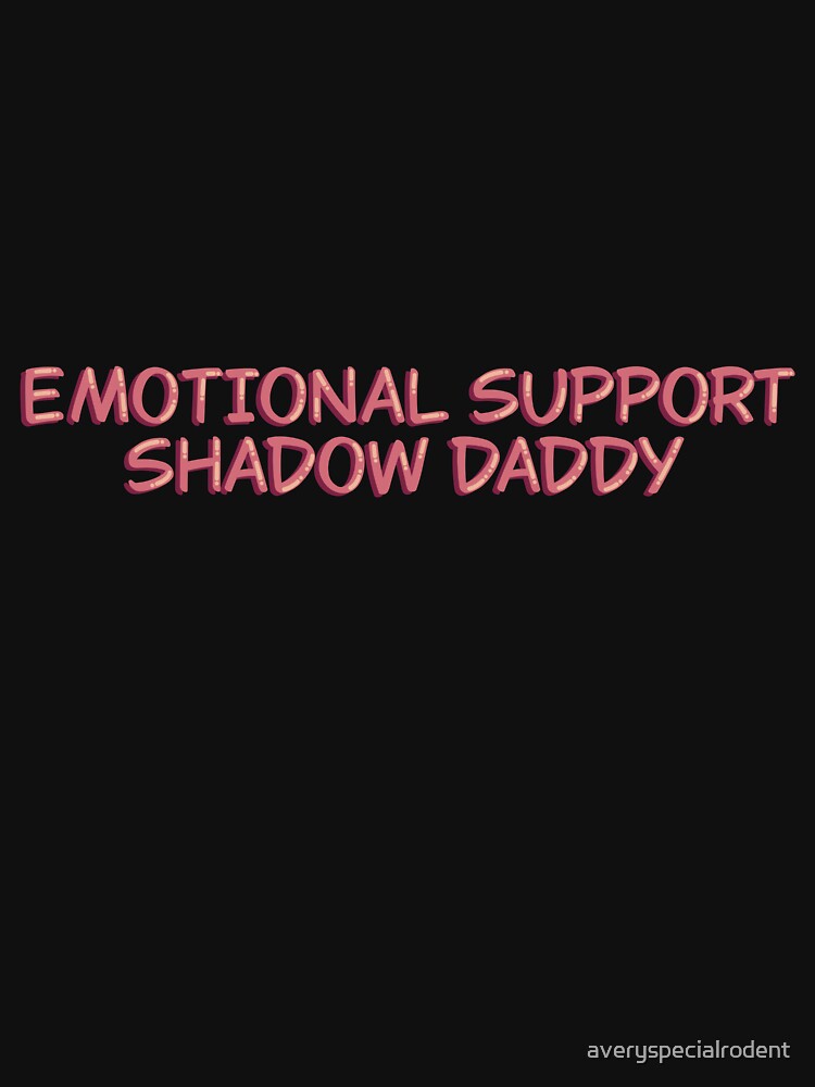 Emotional Support Shadow Daddy Pink Romantasy Reader Sticker by alexmaushaus