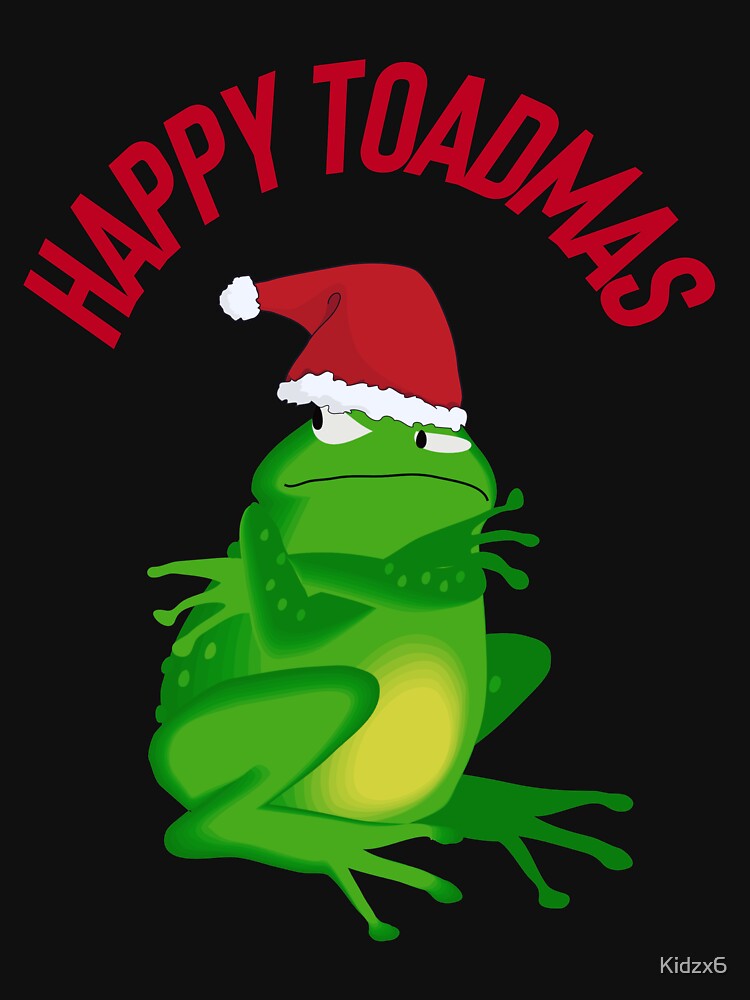 Happy toadmas. The Christmas frog. by Kidzx6