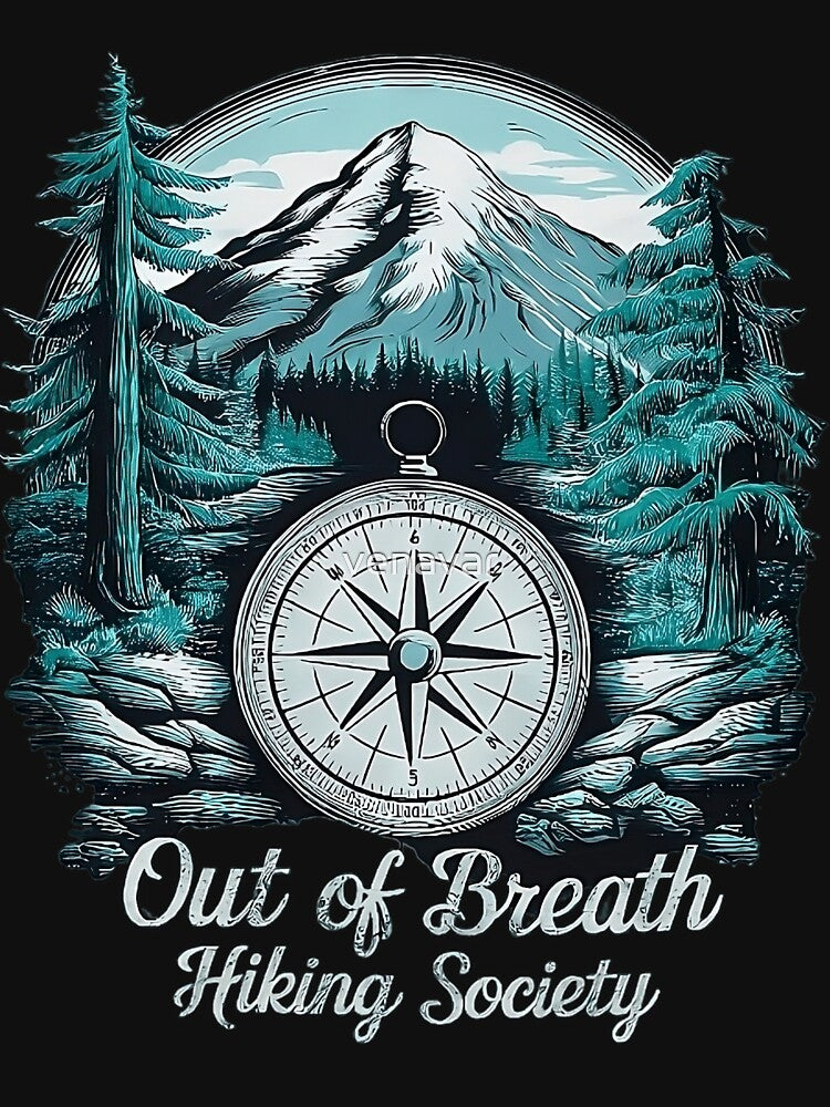 out of breath hiking society by venavar Unisex