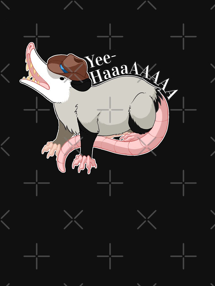Yee HaaaaaaAAAAAAAA opossum by Rhasputin