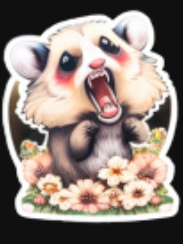 Possum scream at own ass by Unique-for-U