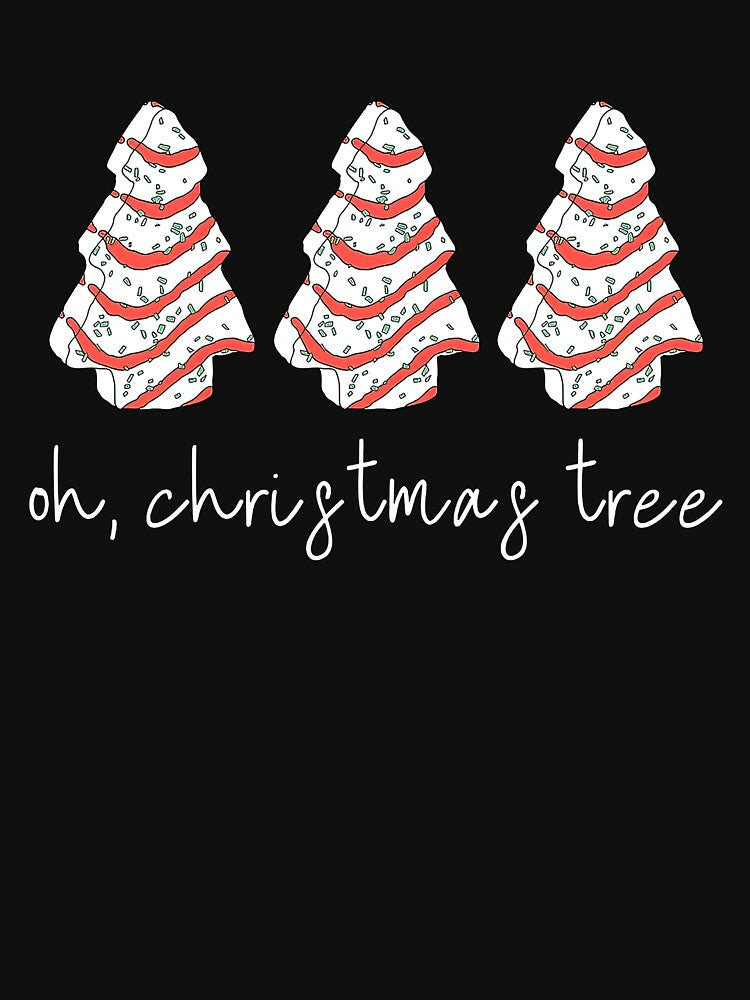 Christmas Tree Cake t-shirt, Little Debbie Holiday Cake t-shirt, Oh Christmas Tree t-shirt, Tree Cake Holiday Shirt, Xmas Shirt Full Size by McCaffrey584