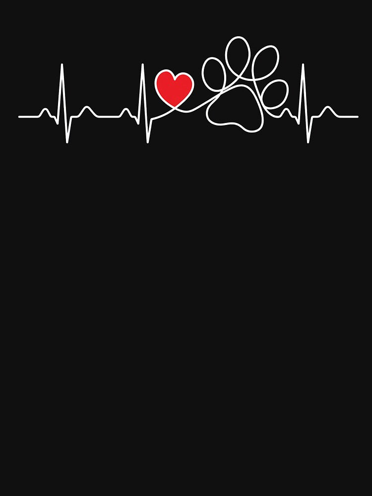 Pet Heartbeat Lifeline Paw Print by GiaoCalonas
