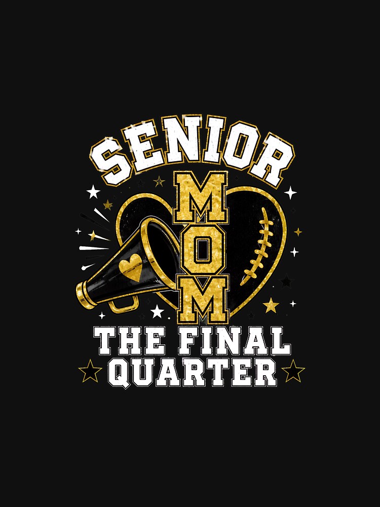 Senior Mom 2027 The Final Quarter Football Helmet by felixpalette