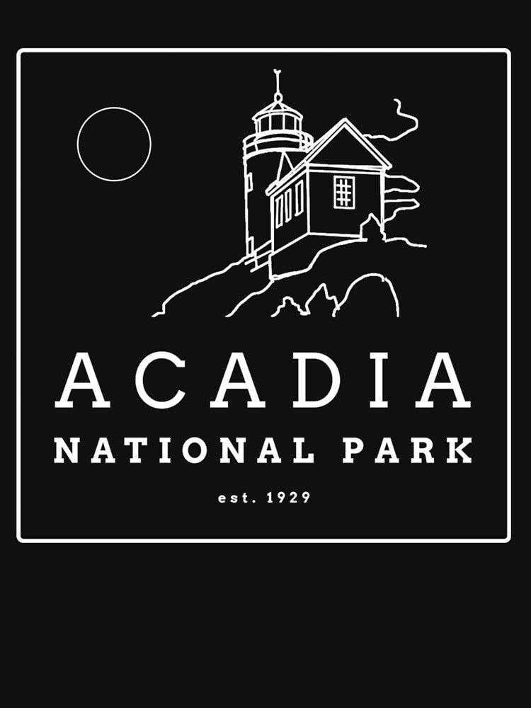 Vintage Acadia National Park Maine Hiking by Ilyayao