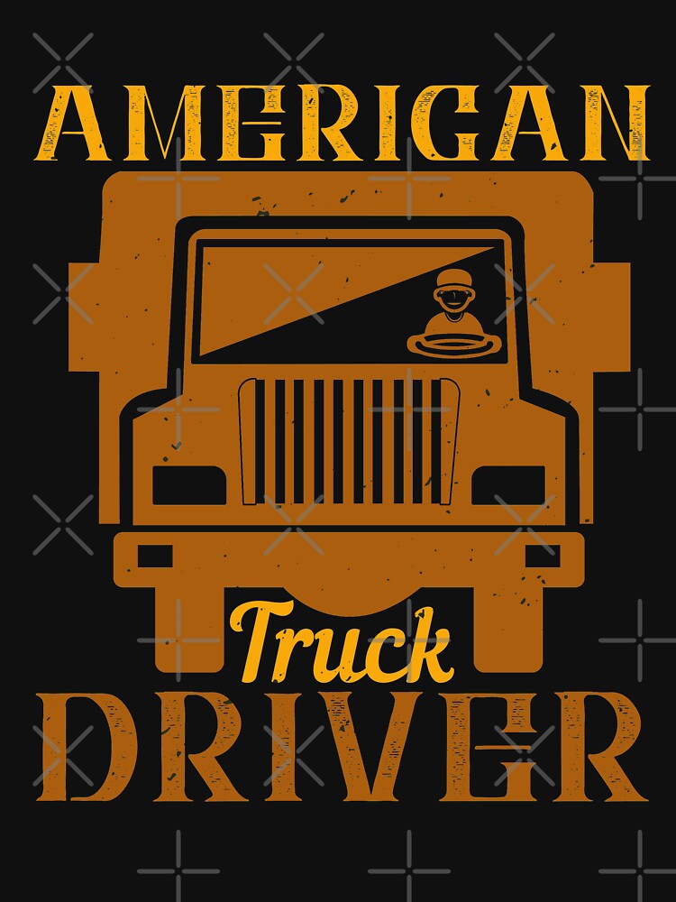American truck driver by khampol