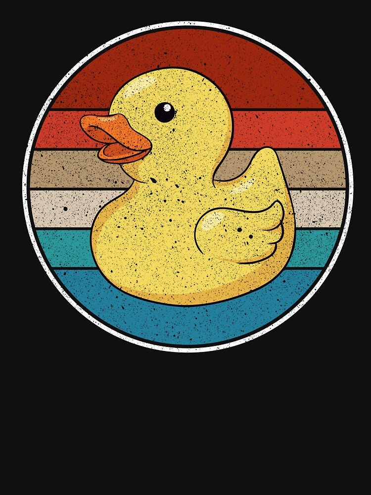 Vintage Rubber Duck - Funny Duck Lover by shileaavdy