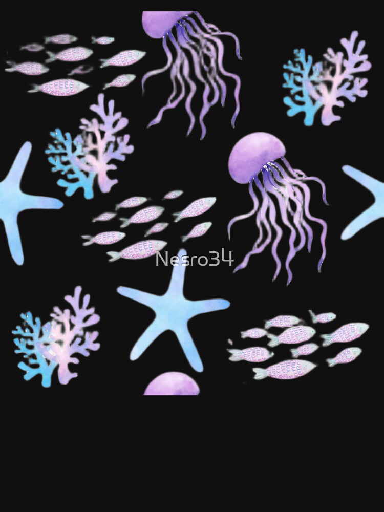Ocean Animals Pattern by Nesro34