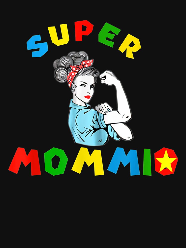 Super Mommio Funny Mommy Mothers Day by Orbanerik