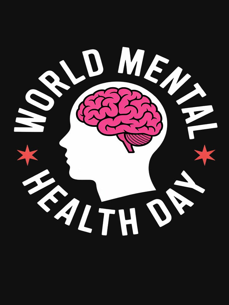 World Mental Health Day Human Brain Mental Health Awareness by procionartss