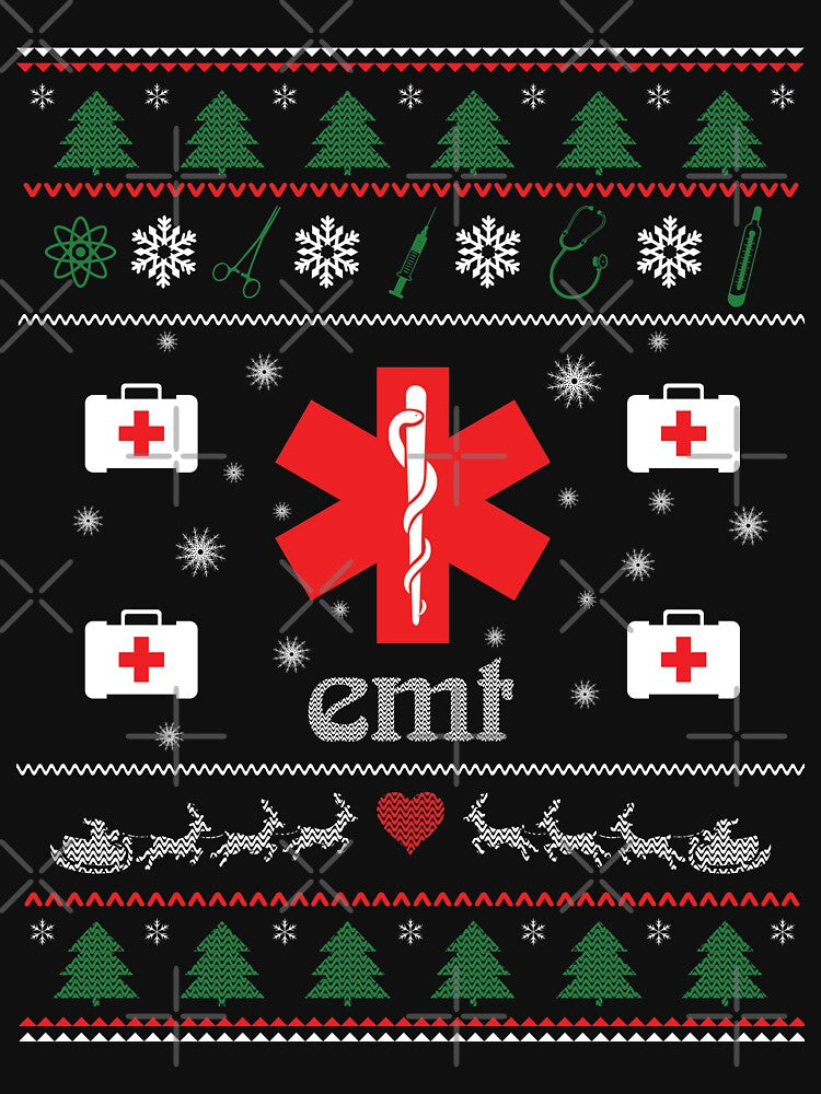 Nurse EMT Ugly Christmas Sweater by DavisHasari