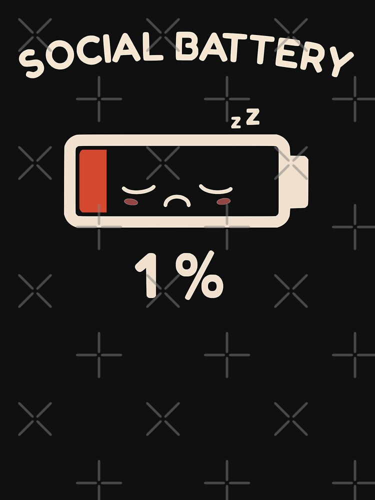 Social Battery 1% by dreamtravel