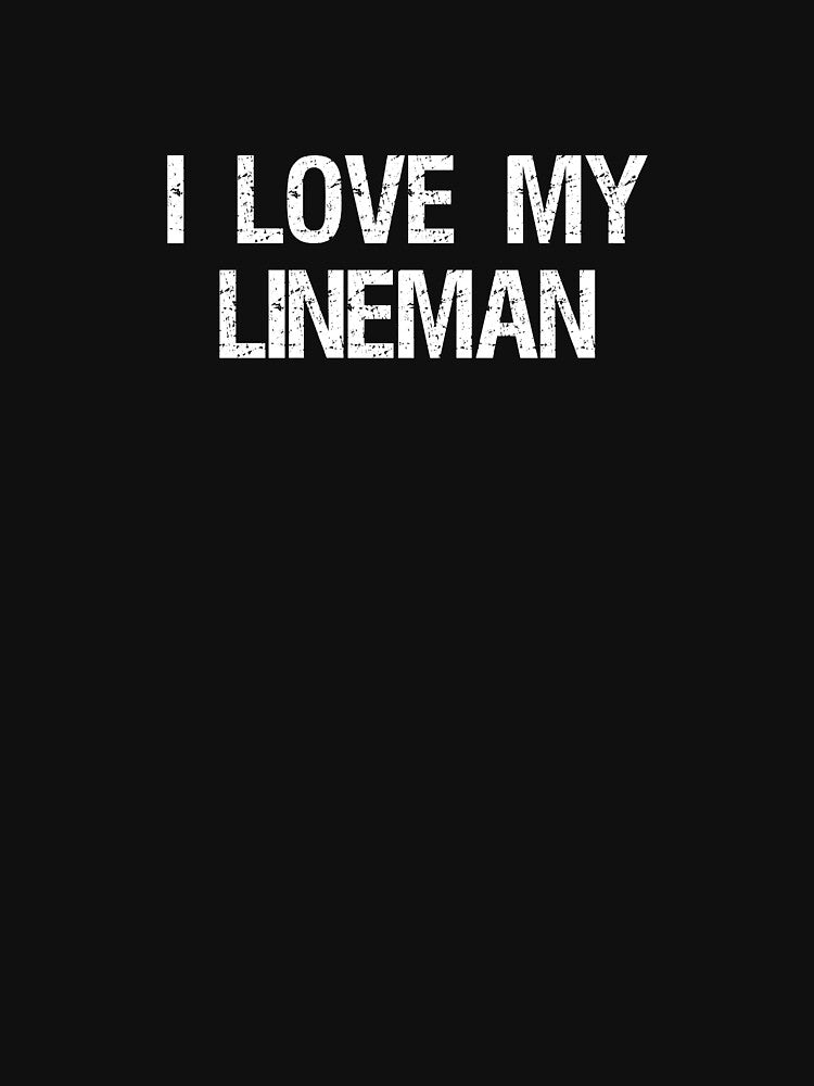 Lineman Wife Gifts I Love My Lineman by RozWatts