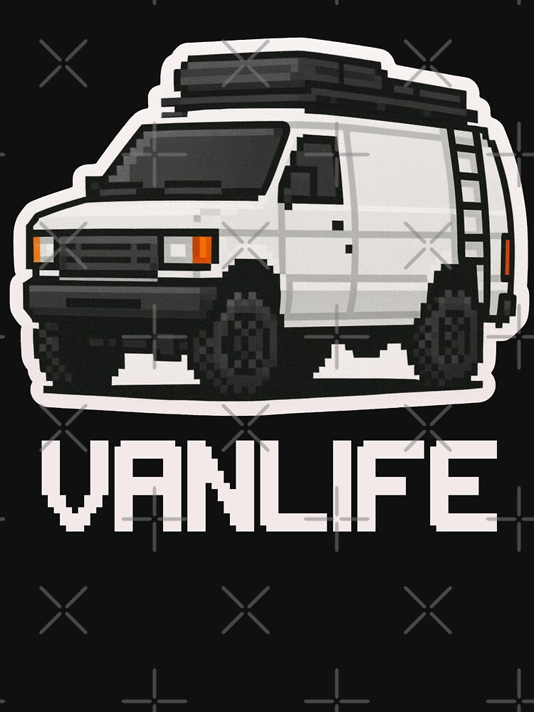 Econoline vanlife 8bit by VANLIFE.