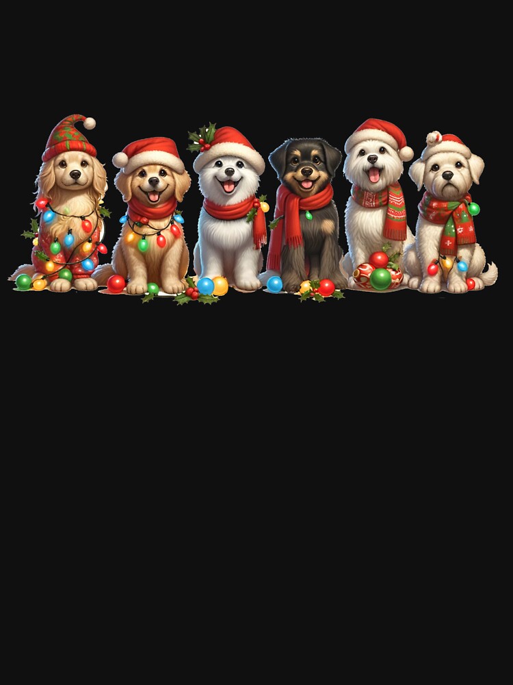 Сute Christmas Dogs artwork, Christmas Dogs PNG file, Christmas Farm, Funny Christmas Dog, Funnies Dog, Cute Xmas, funny Dog decore, cuteness Dog by GlobalCornerHub