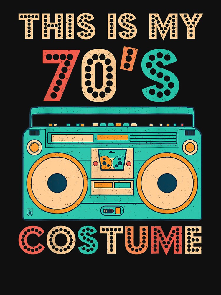 This Is My 70s Costume 1970s Retro Vintage 70s Party by AnitaBice