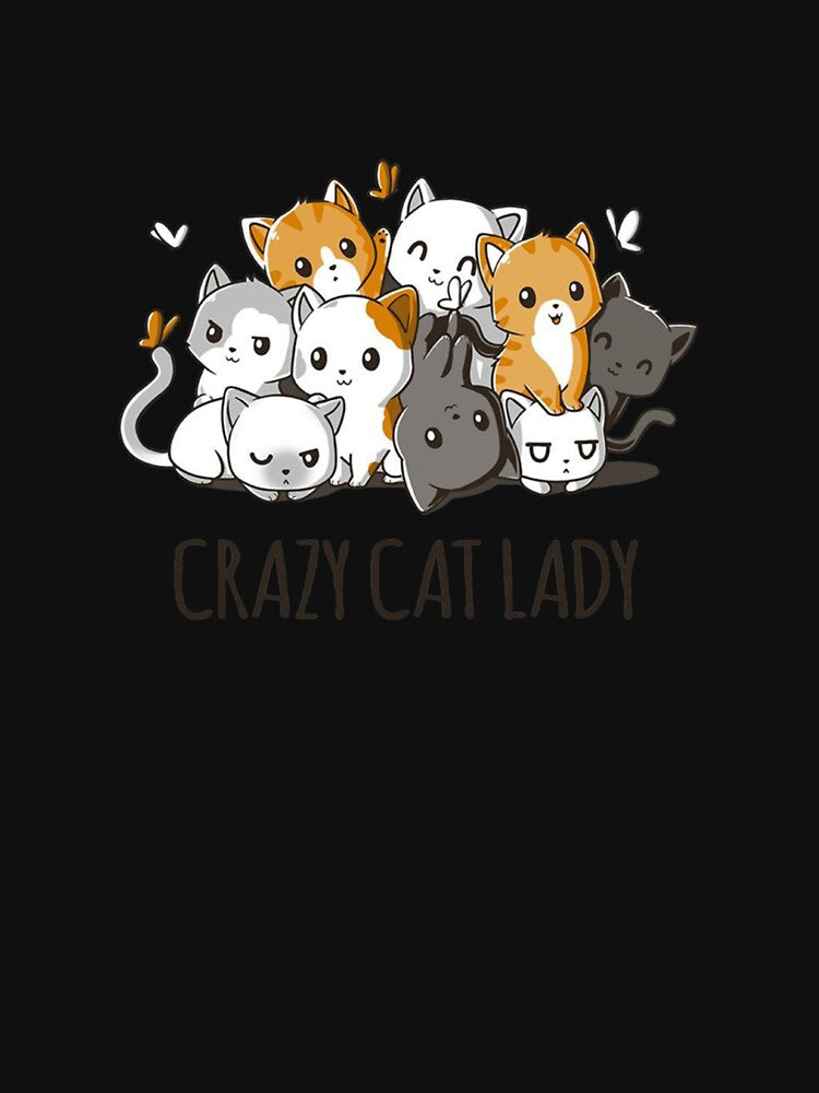Crazy Cat Lady Essential T-Shirt by PeterKorosty