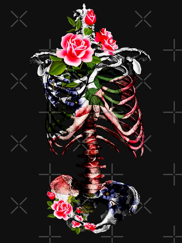 Aesthetic Gothic Cottagecore skeleton by Gothic Fantasy