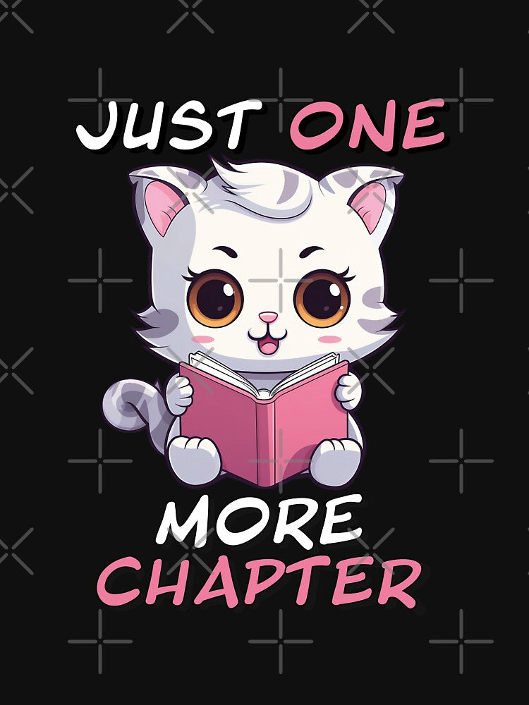 Just One More Chapter Cat by SatooDesign