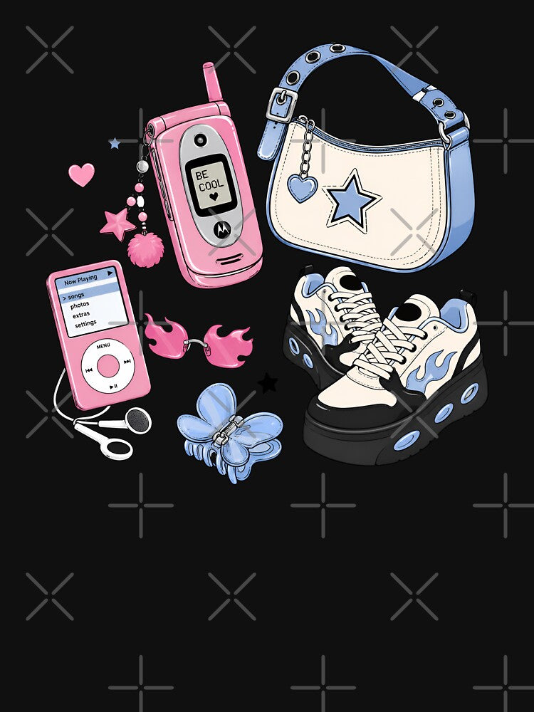 Y2K Girl Essentials – 2000s Retro Tech & Fashion by AnteesocialTees