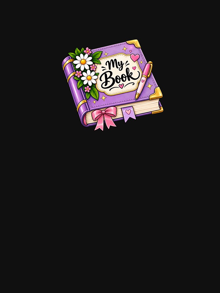 My Book – Cute Book Lover Floral Reading Sticker by Ishratparween11