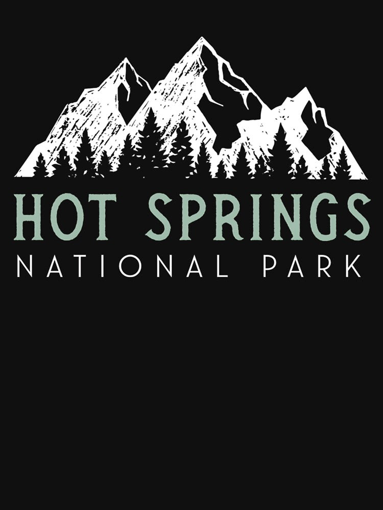 Vintage Hot Springs National Park by Natilie