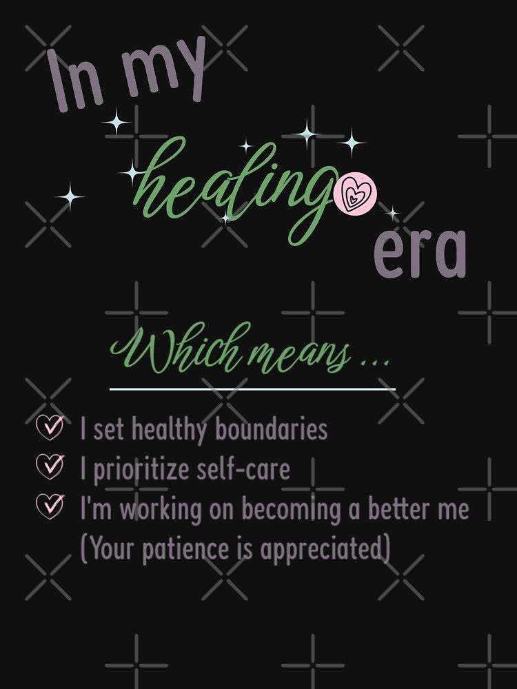 In My Healing Era Mental Health Awareness by HeavenlyHuesStudio