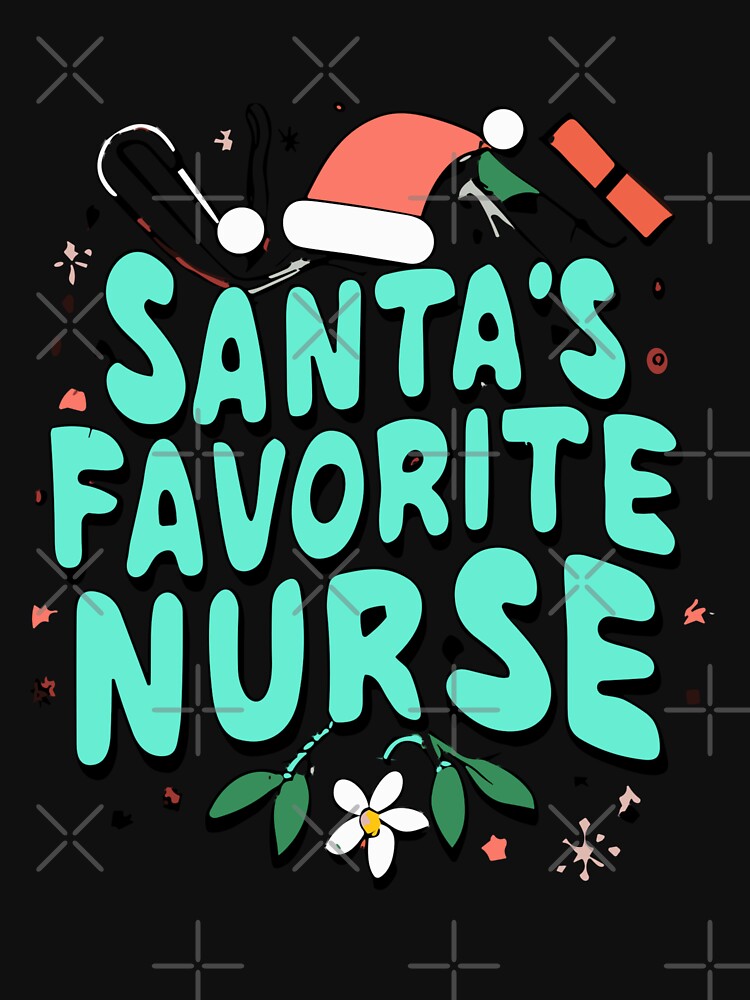 Santa's Favorite Nurse, Xmas Nurse by ZingZone