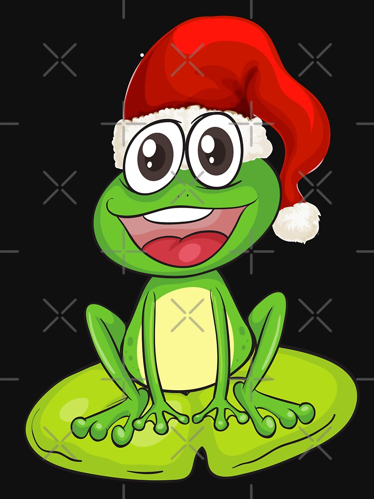 Festive Frog Holiday Cheer by Zakrytos ★★★★★