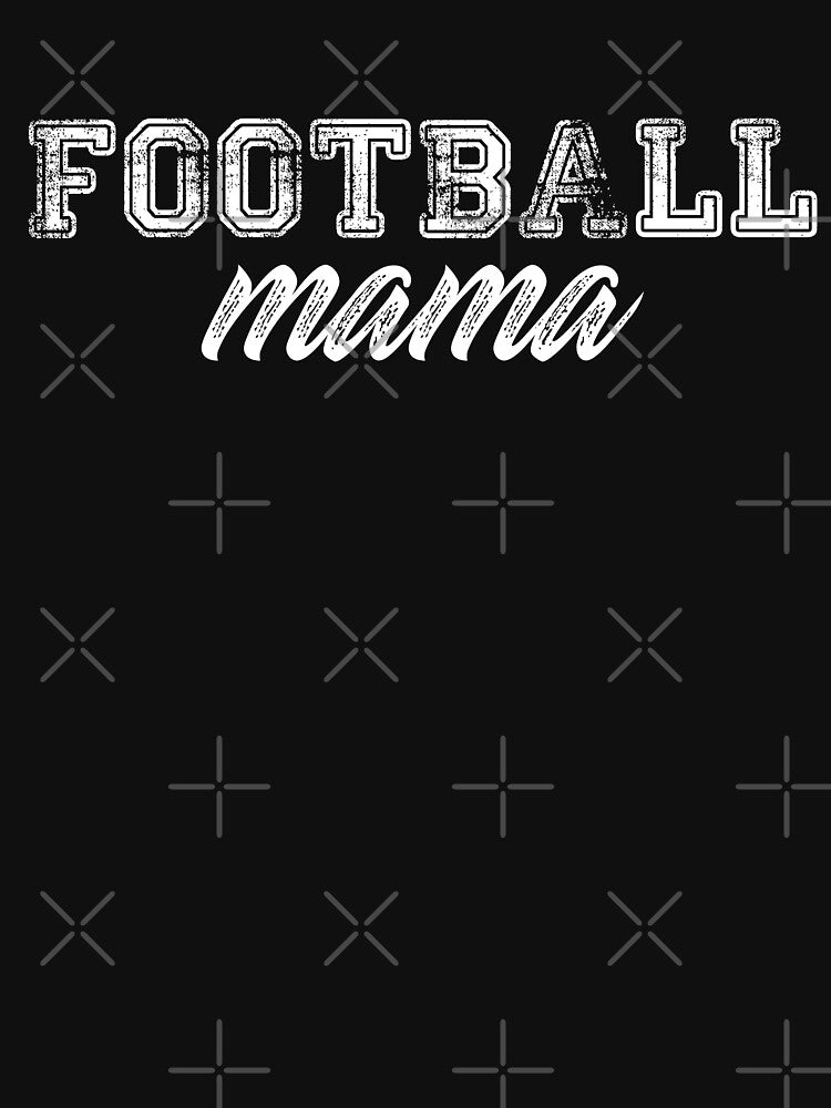 Football Mama T shirt by Mill8ion