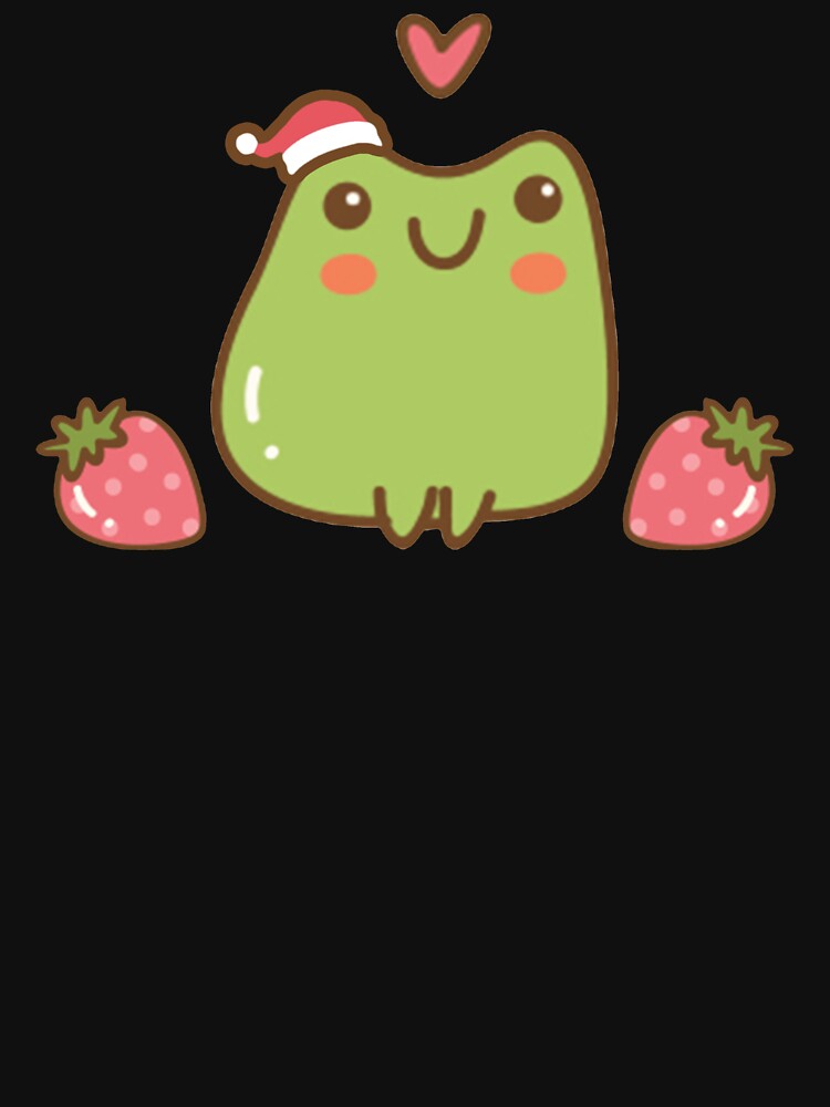 Christmas Strawberry Frog by Gemmazzurra